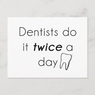 Carte Postale Dentist Do it !