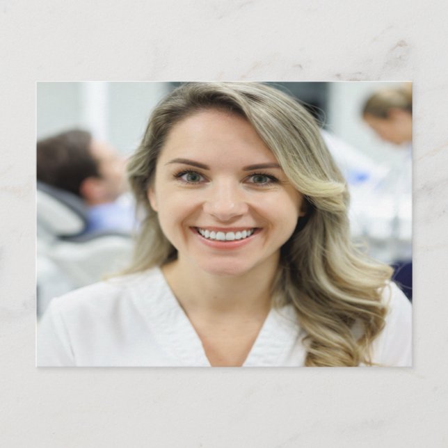 Carte Postale Dentist Photo Customize Personalize (Devant)