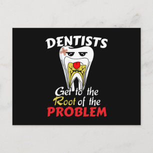 Carte Postale Dentiste Canal Radiculaire - Pun de Cavité Dentair