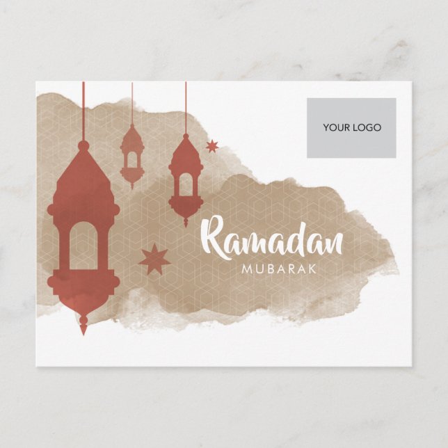 Carte postale d'entreprise de Ramadan (Devant)