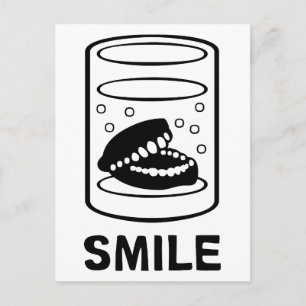Carte Postale Dents de sourire