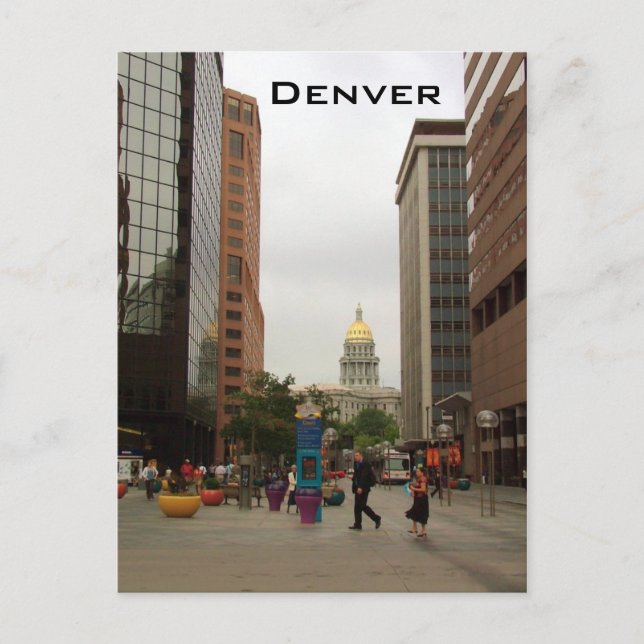 Carte Postale Denver (Devant)