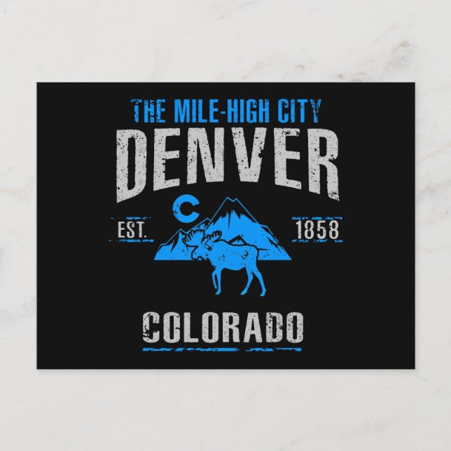 Carte Postale Denver (Devant)