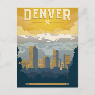 Carte Postale Denver, CO
