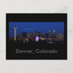 Carte Postale Denver, Colorado