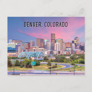 Carte postale Denver, Colorado