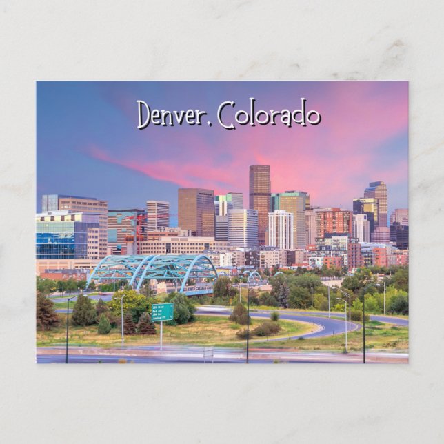 Carte postale Denver Colorado (Devant)