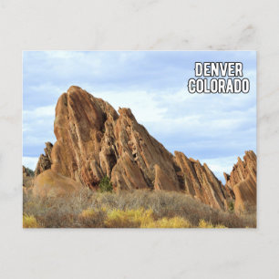 Carte postale Denver Colorado Mountains