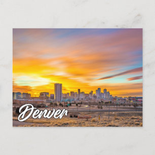 Carte Postale Denver, Colorado, USA