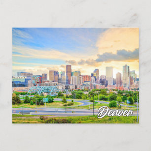Carte Postale Denver, Colorado, USA