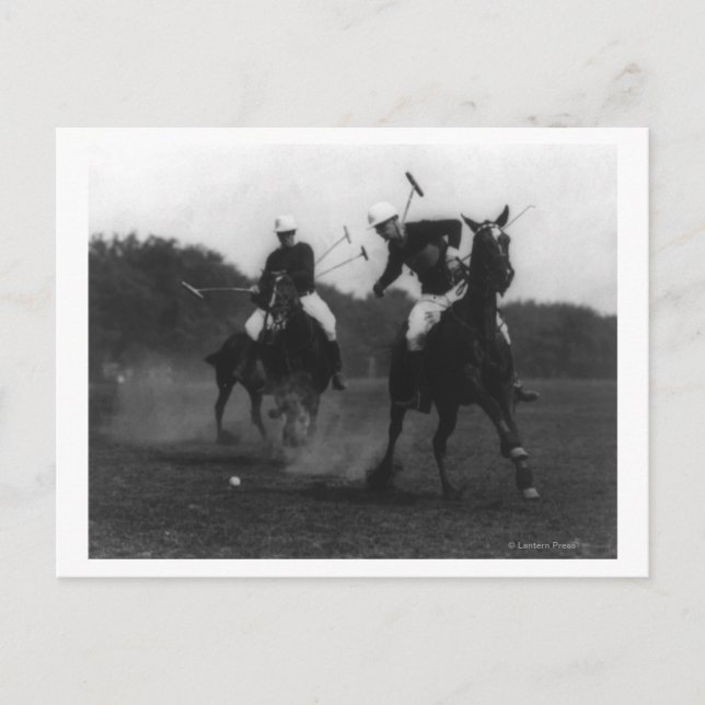 Carte Postale Département de guerre Polo Association Jeu photo (Devant)