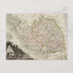 Carte Postale Département De La Vendee