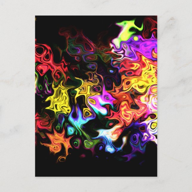 Carte Postale Déplacer le niveau Abstrait 1.99 (Devant)