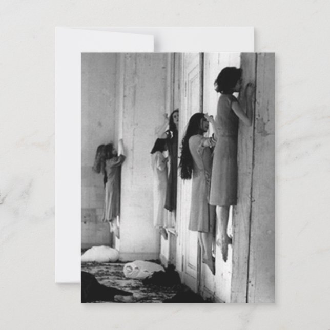 Carte postale Déplaisante vintage pour femmes (Devant)