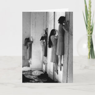 Carte postale Déplaisante vintage pour femmes