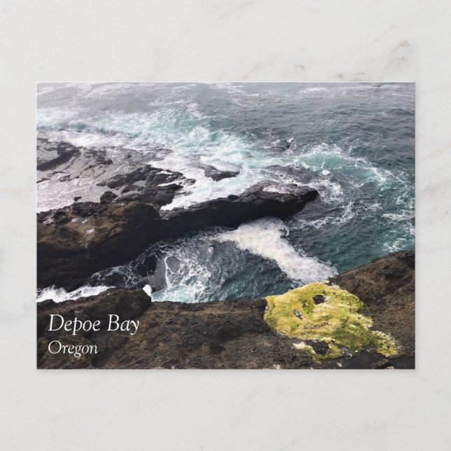 Carte Postale Depoe Bay, Oregon (Devant)