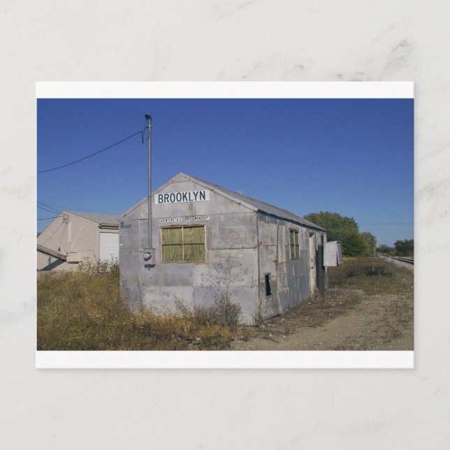 Carte Postale Dépôt de Brooklyn (Devant)