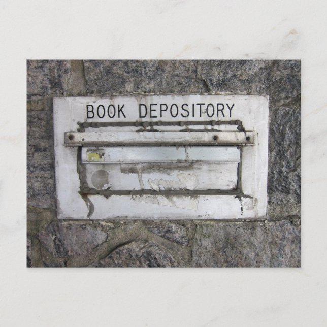 Carte Postale Dépôt de livre (Devant)