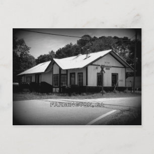 Carte Postale DEPOT - Farmington, Géorgie