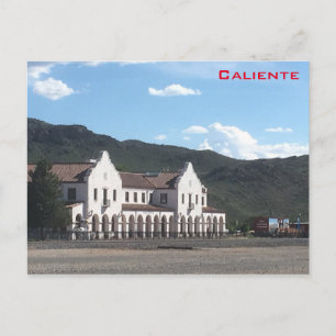 Carte Postale Dépôt ferroviaire - Caliente