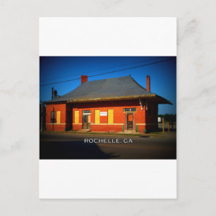 Carte Postale DEPOT - Rochelle, Géorgie