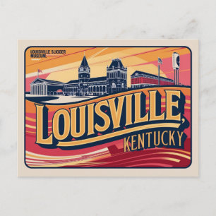 Carte Postale Derby Days & Retro Rays Vintage Louisville