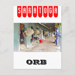 Carte Postale Derby vainqueur "Orb" en 2 ans