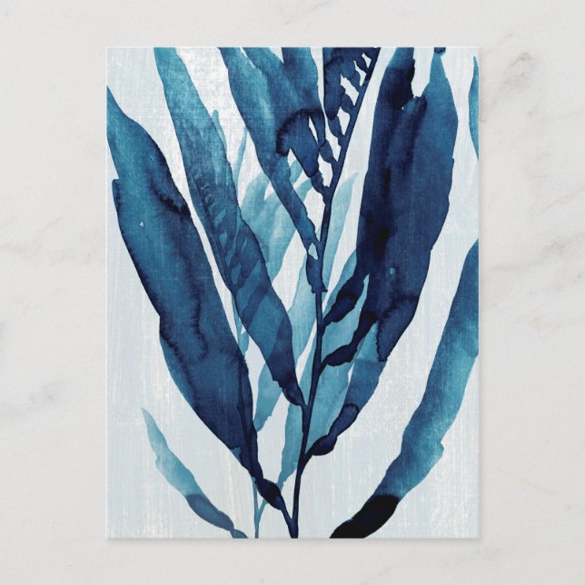 Carte Postale Dérive bleue I (Devant)