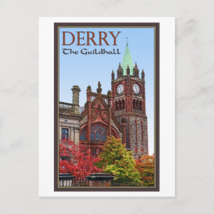 Carte Postale Derry - Le Guildhall