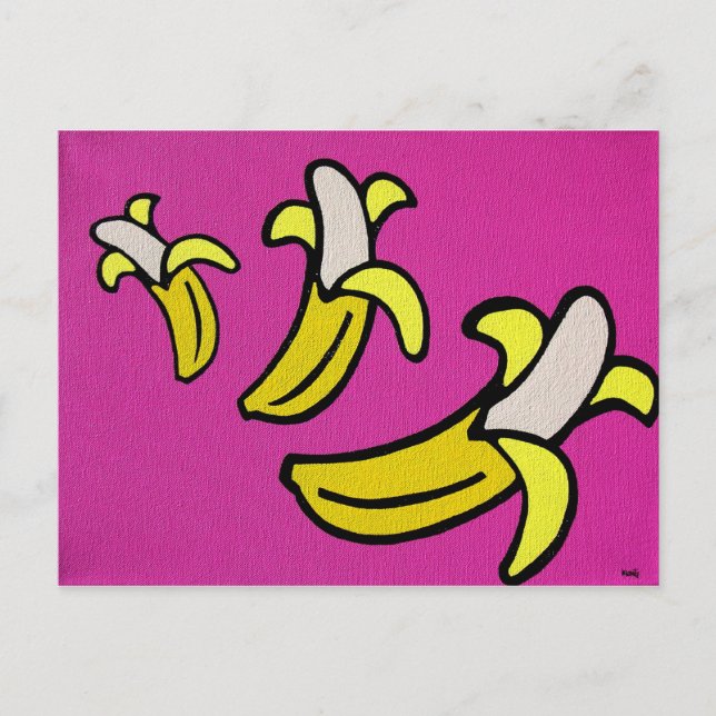 Carte Postale "Des bananes" (Devant)
