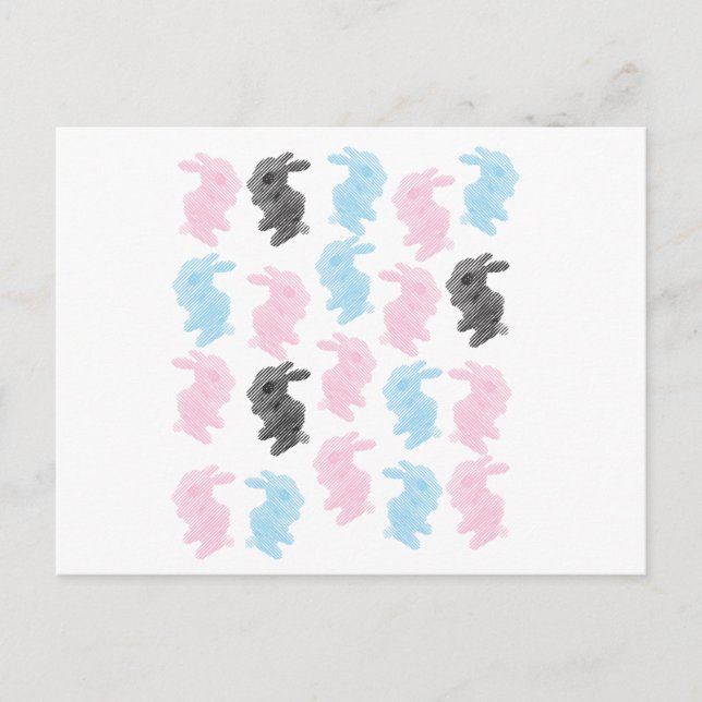 Carte Postale Des Bunnies (Devant)