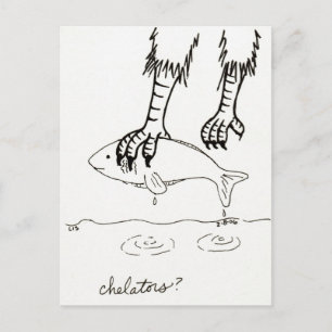 Carte postale des chélateurs