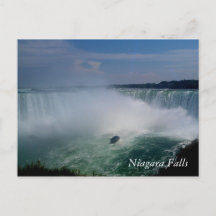 Carte postale des chutes du Niagara