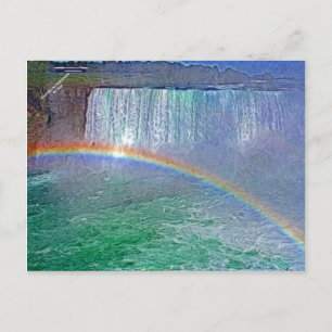 Carte postale des chutes du Niagara