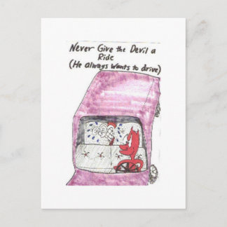 Carte postale des énonciations drôles animated