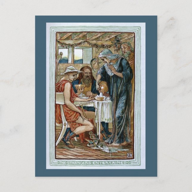 Carte Postale Des Étrangers Dirigés, (Devant)