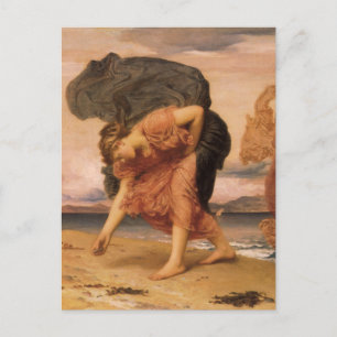 Carte Postale Des Filles Grecques Ramassent Des Galets Par Lord 