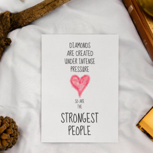 Carte Postale Des gens forts Inspirationnel