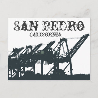 Carte postale des grues portuaires SP