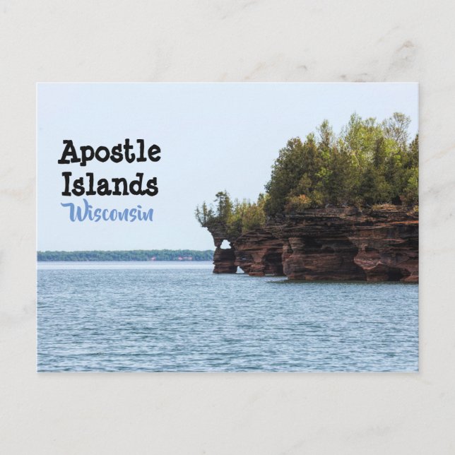 Carte postale des îles Apôtres (Devant)