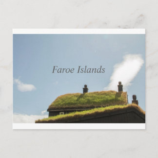Carte postale des îles Féroé