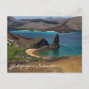 Carte postale des îles Galapagos