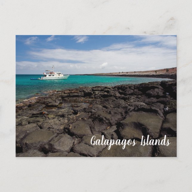 Carte postale des îles Galapagos (Devant)