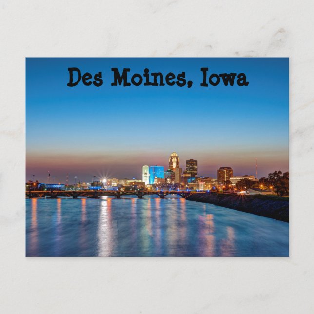 Carte Postale Des Moines (Devant)