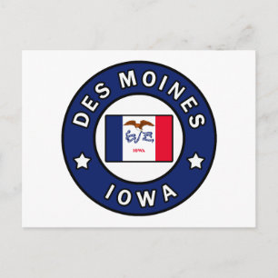 Carte Postale Des Moines Iowa
