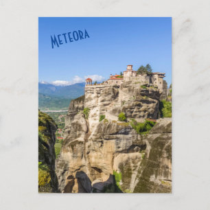 Carte postale des Monastères de Météora – Voyage e