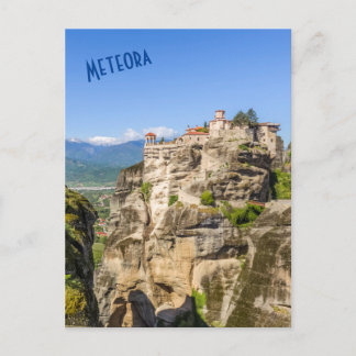 Carte postale des Monastères de Météora – Voyage e