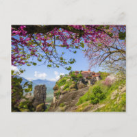 Carte postale des Monastères de Météores – Voyage 