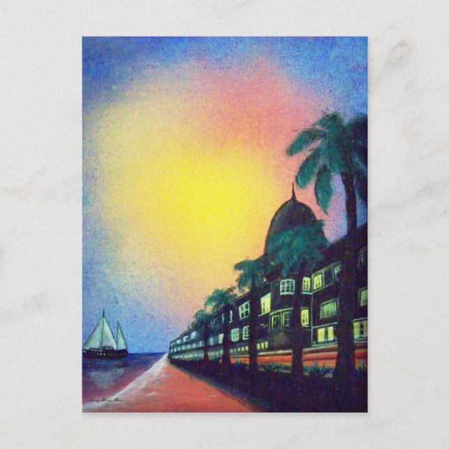 Carte postale des nuits tropicales (Devant)