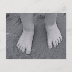 Carte postale des petits orteils